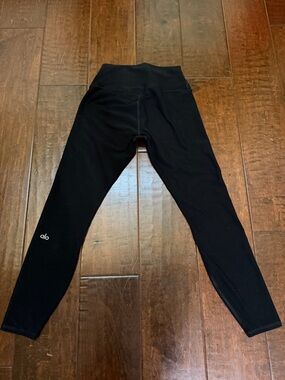 ALO Yoga Alosoft High-Waist 7/8 Highlight Legging Black XS (2-4)